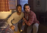 (v.l.n.r.) Randall Pearson (Niles Fitch); Jack Pearson (Milo Ventimiglia)