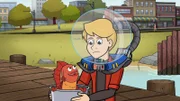 L-R: Gilligan, Henry / Kid Danger