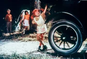 (v.li.): Pär Sundberg (Tommy), Maria Persson (Annika), Inger Nilsson (Pippi Långstrump).