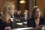 LAW & ORDER: SPECIAL VICTIMS UNIT -- NBC Series -- "Gone" -- Pictured: (l-r) Diane Neal as A.D.A. Casey Novak, Susan Saint James as Attorney Monica Bradshaw.