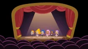 v.li.: Nonny, Deema, Gil, Molly, Goby, Oona.