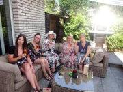 V.l.: Nina, Karla, Annette, Rike und Monika