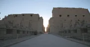 Ein Blick auf den Karnak-Tempel.