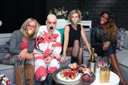 V.l.: Margarethe Schreinemakers, Hella von Sinnen, Wolke Hegenbarth und Oti Mabuse