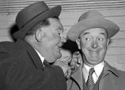 Oliver Hardy und Stan Laurel.