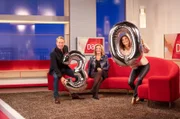 Das Moderatorn-Team im DAS! Studio: Hinnerk Baumgarten, Bettina Tietjen, Inka Schneider anlässlich des Jubiläums 30 Jahre DAS! im Januar 2020.