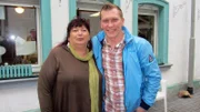 Trödelprofi Otto Schulte mit Friseurmeisterin SonjaTrĂ¶delprofi Otto Schulte mit Friseurmeisterin Sonja