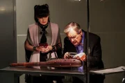 L-R: Abby (Pauley Perrette) und Mallard (David McCallum)