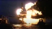Ölplattform Piper Alpha in Flammen