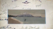 Scrapbook Blatt mit Bild