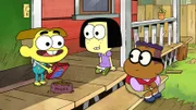 L-R: Cricket Green, Tilly Green, Remy