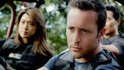 Im Bild (v.li.): Grace Park als Kono Kalakaua, Alex O'Loughlin als Steve McGarrett, Daniel Dae Kim als Chin Ho Kelly.