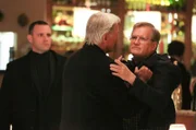 L-R: Leroy Jethro Gibbs (Mark Harmon) and  Marine Sergeant John Ross (Drew Carey)
