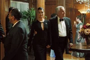 Ziva (Cote de Pablo, left) and the team is stunned when Gibbs enlists the help of DiNozzo's father, Anthony DiNozzo Sr. (Robert Wagner, right) to solve a case on 'NCIS'.