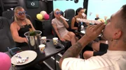 (v.l.n.r.) Nico Schwanz; Hanna Sökeland; Leyla Lahouar; Max Bornmann
