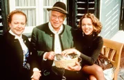 (v.li.): Enzi Fuchs (Franzi Pirchner), Walther Reyer (Dr. Pankraz Obermayr), Joy Jung (Wynona).