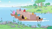 v.li.: Barbapapa, Barbalala, Barbahelle, Barbabella, Barbamama, Barbabravo, Barbazoo, Lolita, Barbasophie, Barbabo