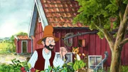 Für Pettersson (l.) und seine Neugiernase Findus (r.) gibt es immer was zu entdecken.