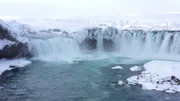 Der mächtige Godafoss Wasserfall im Norden. (Weitere Bilder auf Anfrage)