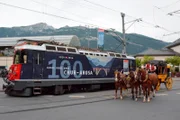 SWR Fernsehen EISENBAHN-ROMANTIK, FOLGE 843, "Von Bergen und Brücken – auf schmaler Spur von Chur nach Arosa", am Freitag (27.03.15) um 14:15 Uhr. 100 Jahre Chur - Arosa, Countdownstart in Chur.