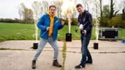 Checker Julian mit Pyrotechniker Mark