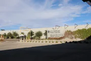 CBP Mariposa Port of Entry Schild der Vereinigten Staaten in Nogales, Arizona. (National Geographic)