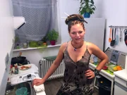 Gastgeberin Janina