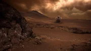 Die Venus ist von einer dichten Wolkenschicht bedeckt. Bis die sowjetischen "Venera"-Sonden auf ihr landeten, wusste man nicht, wie es darunter aussieht. Die Wolken verhüllen auch die bewegte Vergangenheit der Venus.