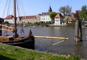 Hafen von Glückstadt.