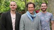 V.l.: Chris, Monty Don, Jack