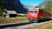 Glacierexpress bei Randa.