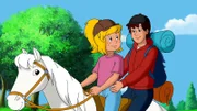 Bibi ist hin und weg von Max, der ihr ein Geheimnis verrät.