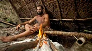 Ed Stafford on Olorua Island in Fiji after spending 60 days alone on an uninhabited island...