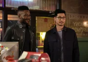 l-r: Joe (Bradley Gibson), Ryan (Jon Prasida)