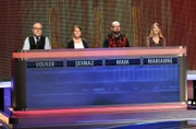 Die Kandidat:innen (v.l.n.r.): Volker Völler, Sehnaz Bilgic, Maik Steinbrück und Marianne Hackbart.