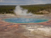 How the Earth was made Yellostone, Die Entstehung der Erde Yellostone Grand Prismatic Springs.. How the Earth was made Yellowstone