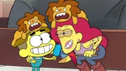 L-R: Cricket Green (voiced by Chris Houghton), Nancy Green (voiced by Wendi McLendon-Covey)