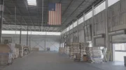 Interior of Newark's East Coast Warehouse.