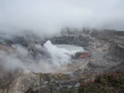 Der Vulkan Poas in Costa Rica.