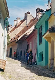 Sighisoara - Innenstadtansicht.