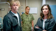 (v.l.n.r.) Marty Deeks (Eric Christian Olsen); Captain Emily Carnes (Nikki Crawford); Kensi Blye (Daniela Ruah)