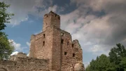 Die Burgruine in Hilpoltstein.