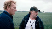 Wisting (Sven Nordin, li.) und Hammer (Mads Ousdal, re.) begreifen zu spät, was gespielt wird.