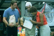 (v.l.n.r.) Steve Sloan (Barry Van Dyke); Dr. Mark Sloan (Dick Van Dyke); Amanda Bentley-Livingston (Victoria Rowell)