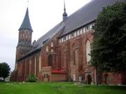 Der Dom - gestern wie heute das Wahrzeichen von Königsberg.