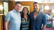 Trödelprofi Sükrü Pehlivan (re.) mit Ubavka und Michael
