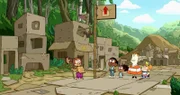 v.li.: Zoe, Craig, Jessica, J.P., Kelsey, Mortimor