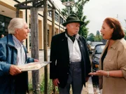 MDR Fernsehen IN ALLER FREUNDSCHAFT FOLGE 164, "Gefährliches Geheimnis". Friedrichs Bruder Georg Steinbach sucht Unterschlupf im Hause Kreutzer. Doch wie erklärt Charlotte das Achim?