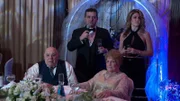 Buddy giving a speech.