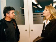 MDR Fernsehen IN ALLER FREUNDSCHAFT FOLGE 170, "Ein leichtfertiges Versprechen". Dieter Gosch (Ralph Misske) und seine Frau Helena (Arianne Borbach) bangen um das Leben ihres Sohnes, allerdings nur jeder für sich...
